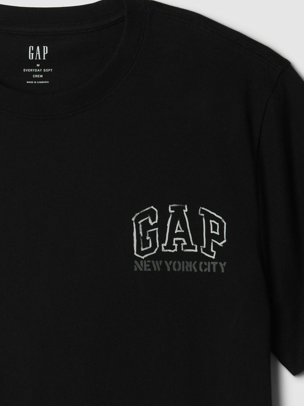 GAP GAP logó v-ss camo arch póló
