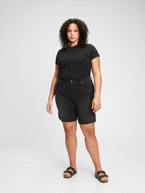 GAP Magas derekú farmer rövidnadrág GAP