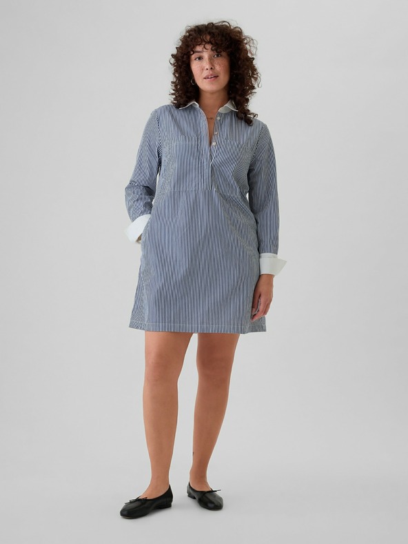 GAP Csíkos ingruha mini GAP