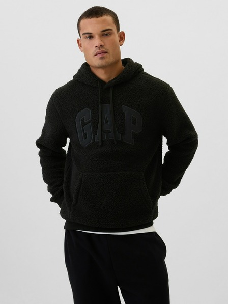 GAP Sherpa logós pulóver GAP
