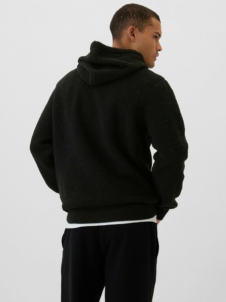 GAP Sherpa logós pulóver GAP