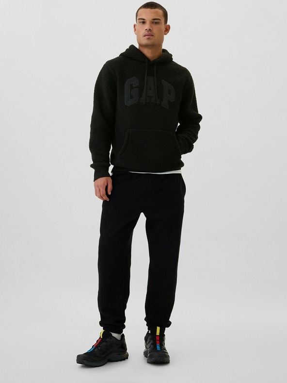 GAP Sherpa logós pulóver GAP