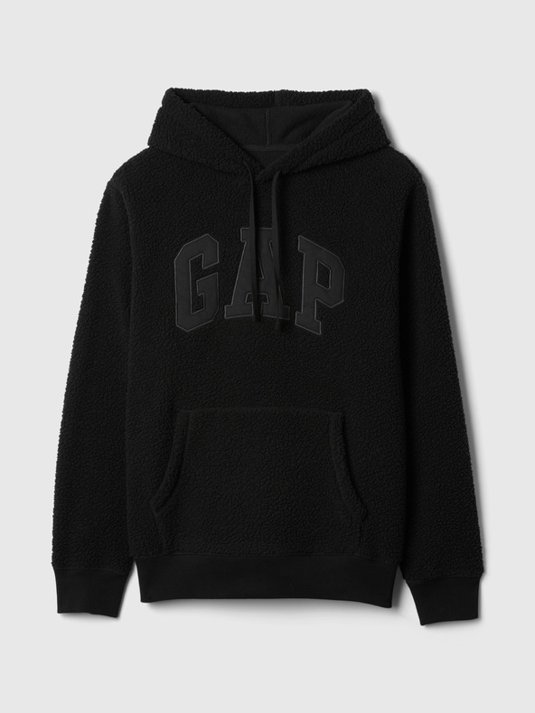 GAP Sherpa logós pulóver GAP