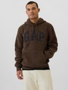 GAP Sherpa logós pulóver GAP