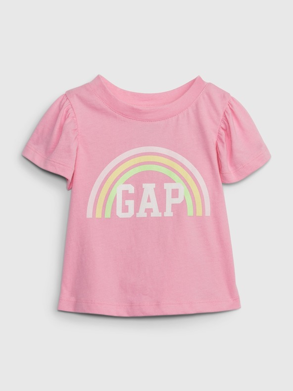 GAP Baby póló Mix & Match logóval GAP