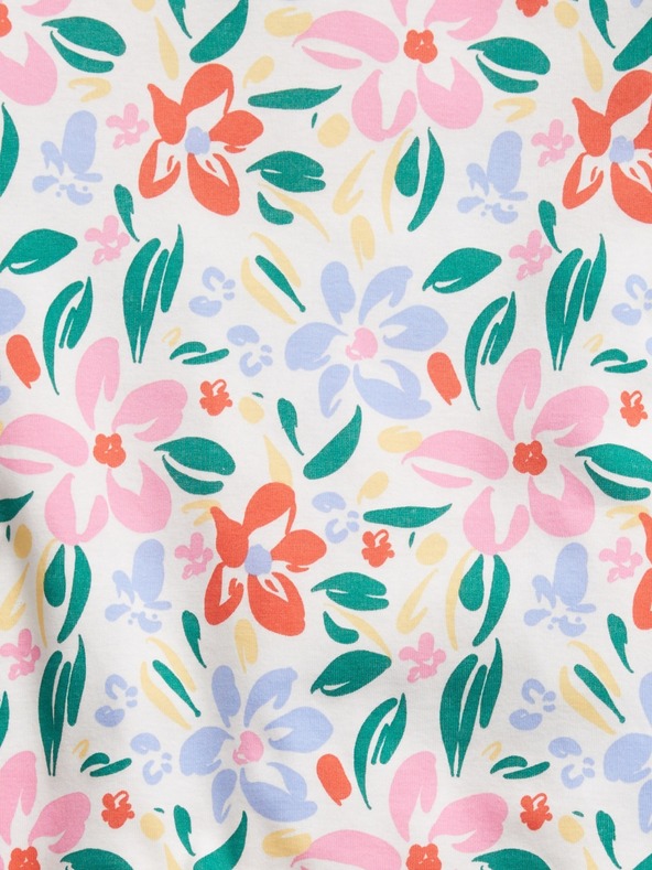 GAP Gyerek rövid pizsama virágmintás GAP