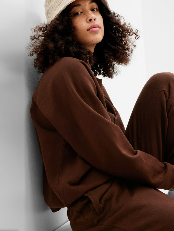 GAP Raglán soft fleece pulóver GAP
