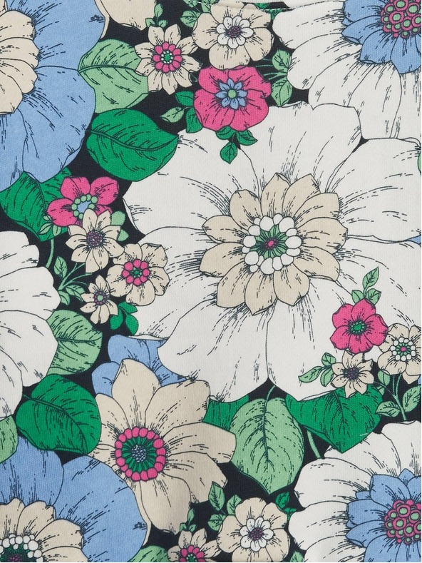 GAP Baby virágmintás pulóver GAP