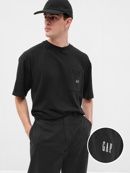 GAP Oversize pique póló GAP