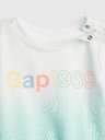 GAP Baby mikina GAP logo ombre
