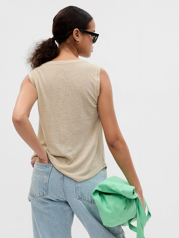 GAP Vászon ujjatlan felső GAP