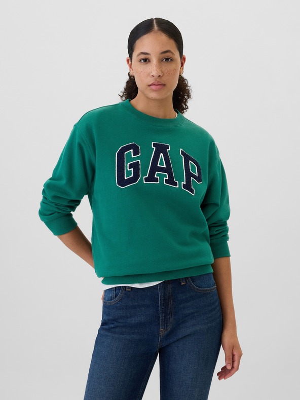 GAP Logós oversized pulóver GAP