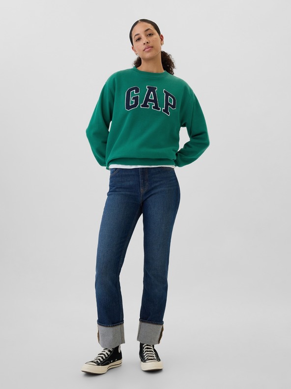 GAP Logós oversized pulóver GAP