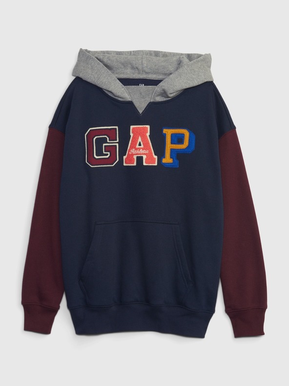 GAP Gyerek kapucnis pulóver GAP Athletic