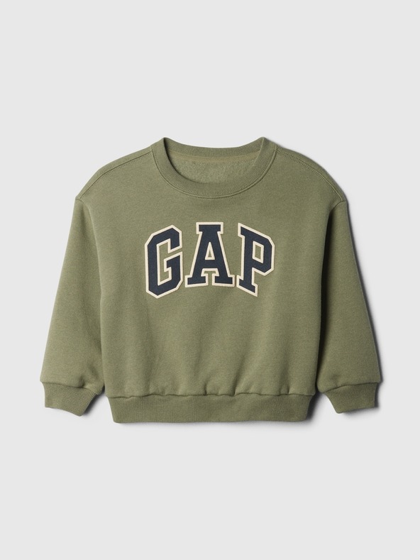 GAP Baby oversize pulóver logóval GAP