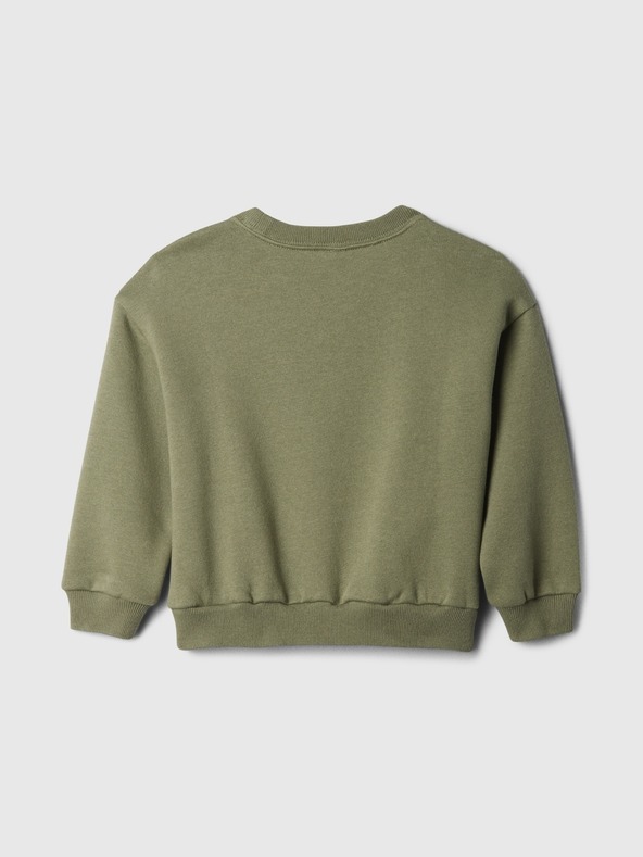 GAP Baby oversize pulóver logóval GAP