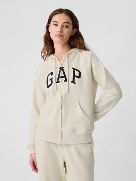 GAP Gap logós cipzáras pulóver GAP