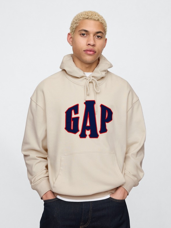 GAP Logós oversized pulóver GAP