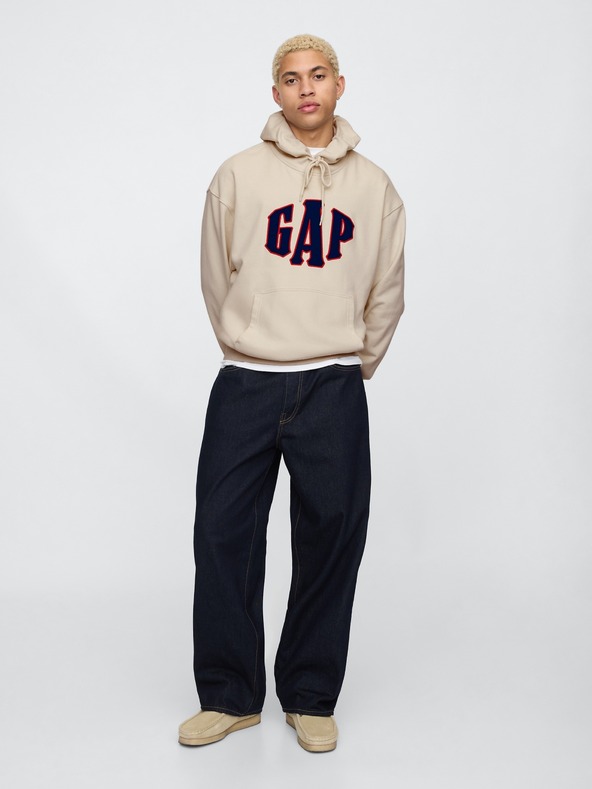GAP Logós oversized pulóver GAP