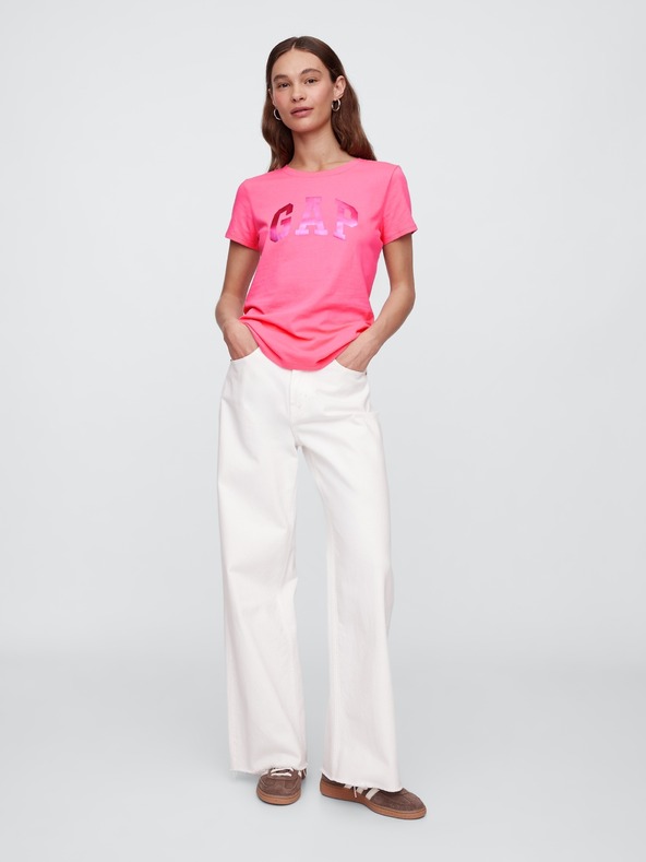 GAP GAP logó v-ss camo arch póló