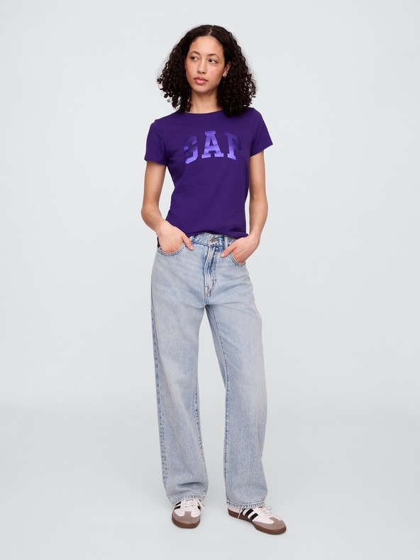 GAP GAP logó v-ss camo arch póló