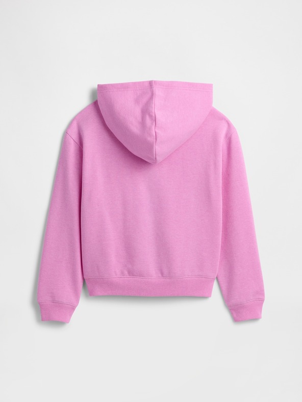 GAP Gyerek pulóver logóval és fleece béléssel GAP