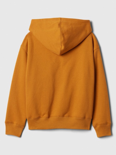 GAP Gyerek pulóver logóval és fleece béléssel GAP