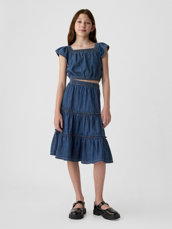 GAP Gyerek farmer crop top GAP