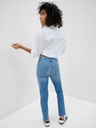GAP Nadrágok slim boyfriend Mid Rise Universal Washwell GAP