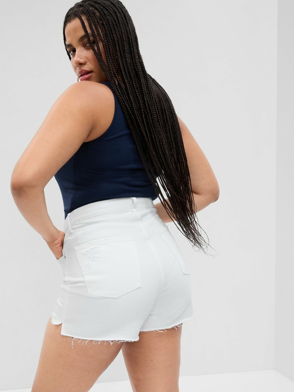 GAP Magas derekú farmer rövidnadrág GAP