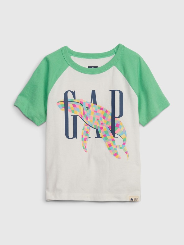 GAP Baby póló Mix & Match logóval GAP