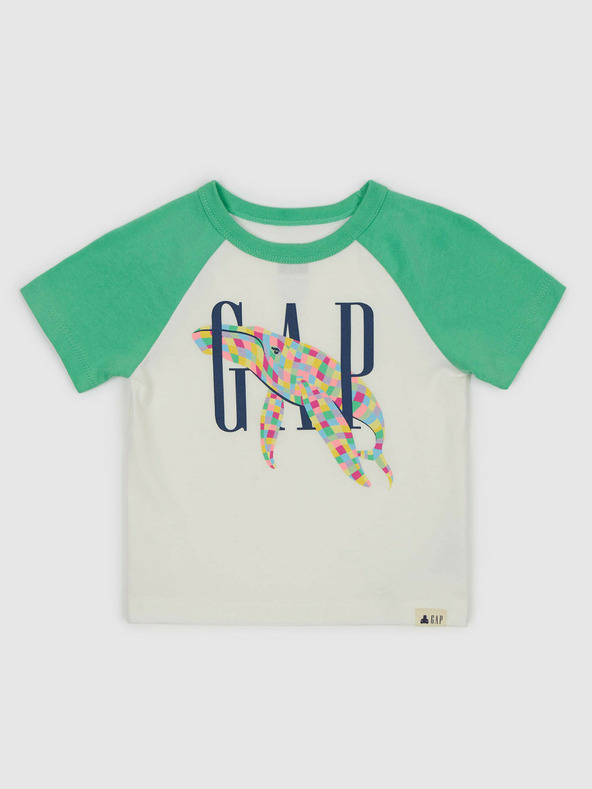 GAP Baby póló Mix & Match logóval GAP