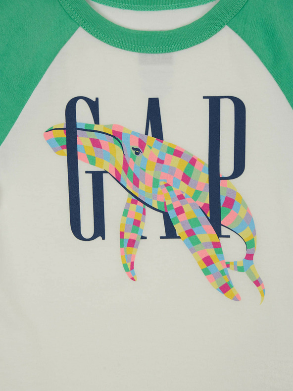 GAP Baby póló Mix & Match logóval GAP