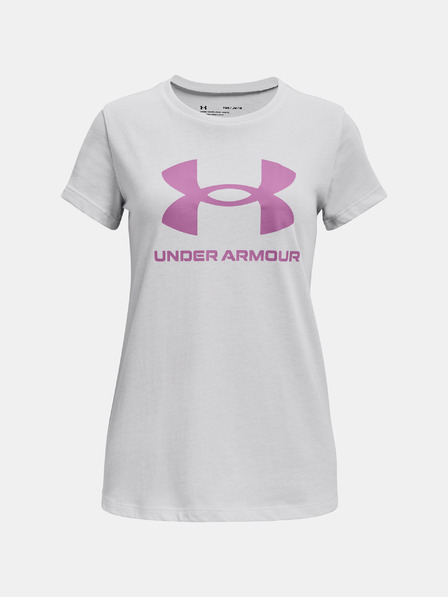 Under Armour Lány póló Under Armour UA SPORTSTYLE LOGO SS