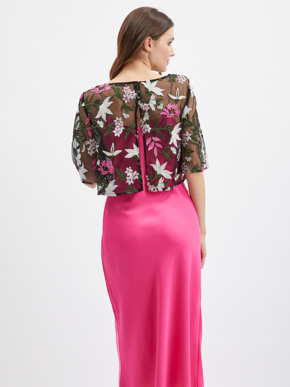 Orsay ORSAY fekete virágmintás női blúz