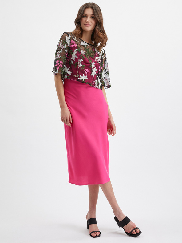 Orsay ORSAY fekete virágmintás női blúz