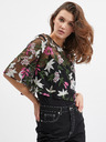 Orsay ORSAY fekete virágmintás női blúz