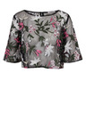 Orsay ORSAY fekete virágmintás női blúz