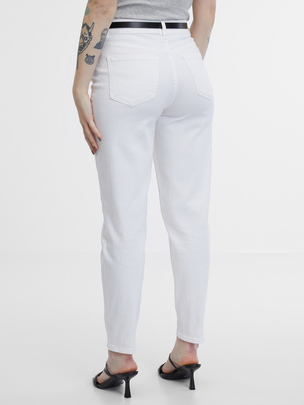 Orsay ORSAY fehér női mom farmer