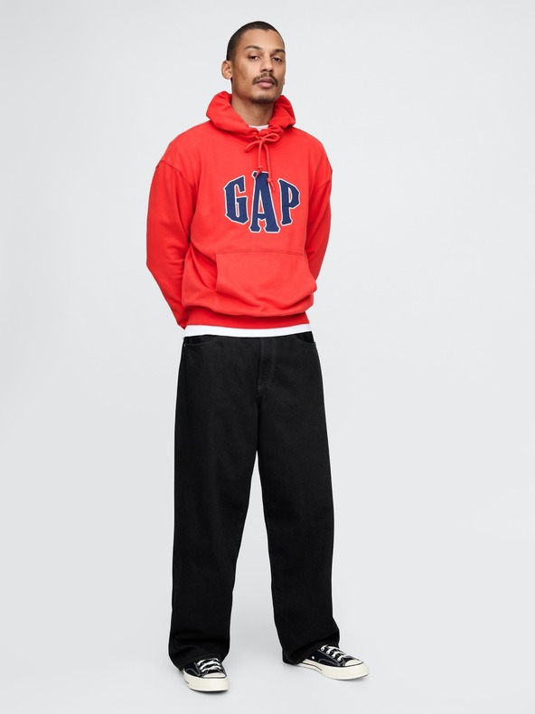 GAP Logós oversized pulóver GAP