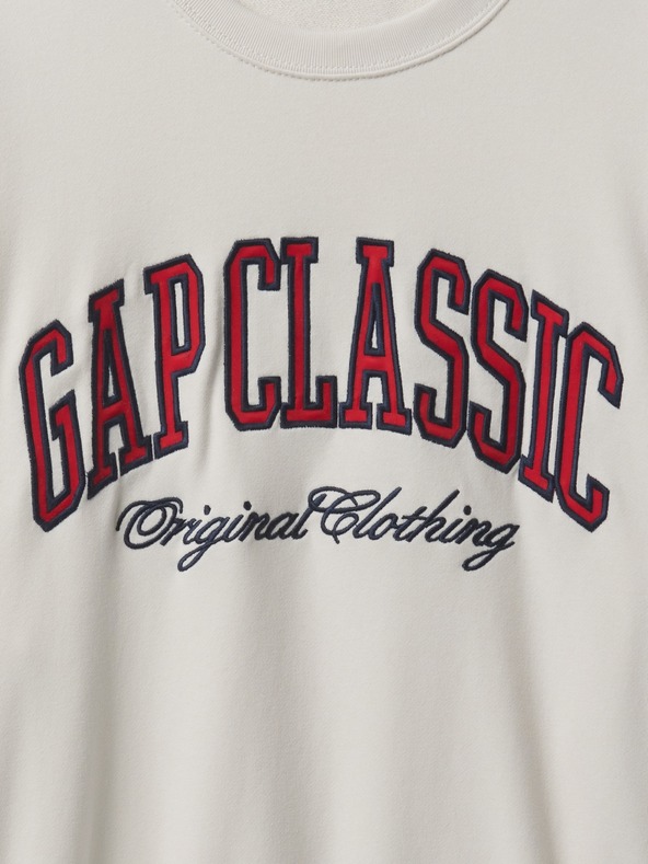 GAP Logós oversized pulóver GAP