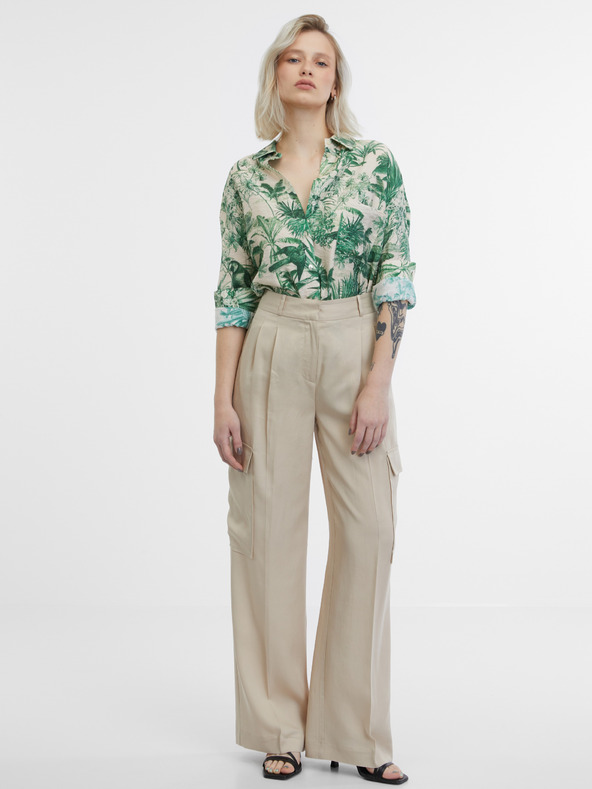 Orsay ORSAY zöld-bézs női ing