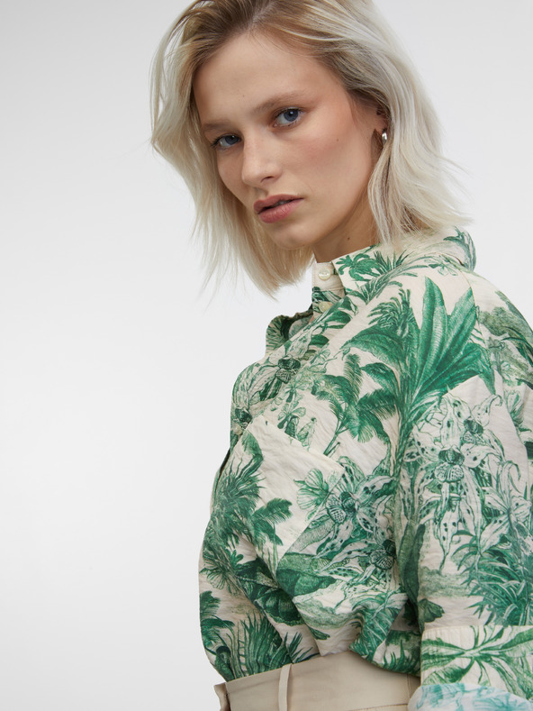 Orsay ORSAY zöld-bézs női ing