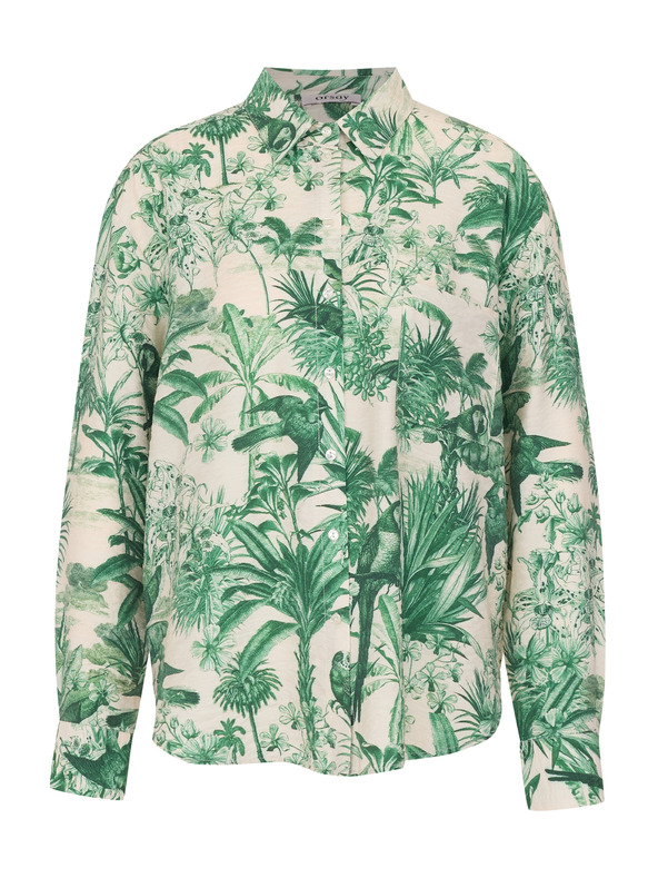 Orsay ORSAY zöld-bézs női ing