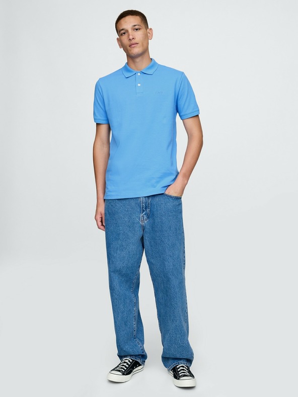 GAP Mintás pique polo póló GAP