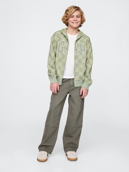 GAP Gyerek Heritage logós pulóver GAP