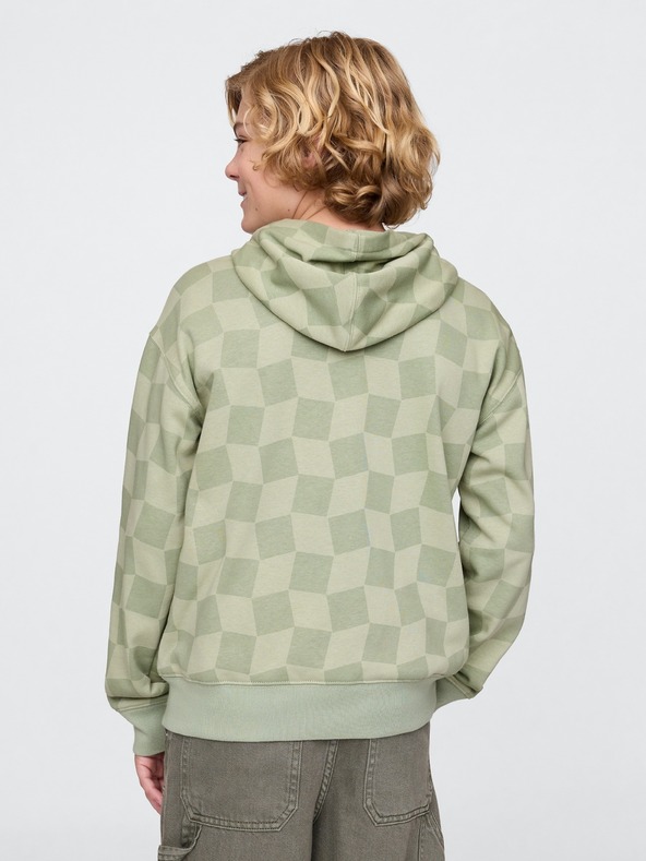 GAP Gyerek Heritage logós pulóver GAP