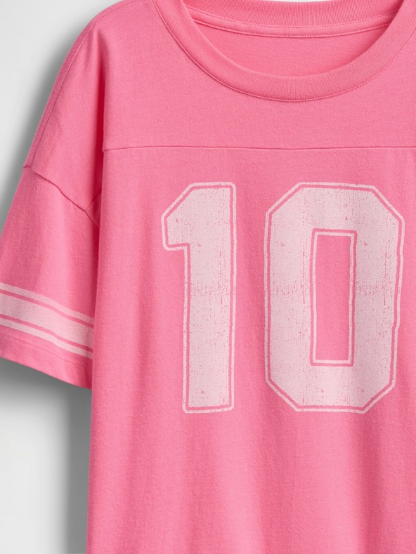 GAP Gyerek oversize Varsity póló GAP