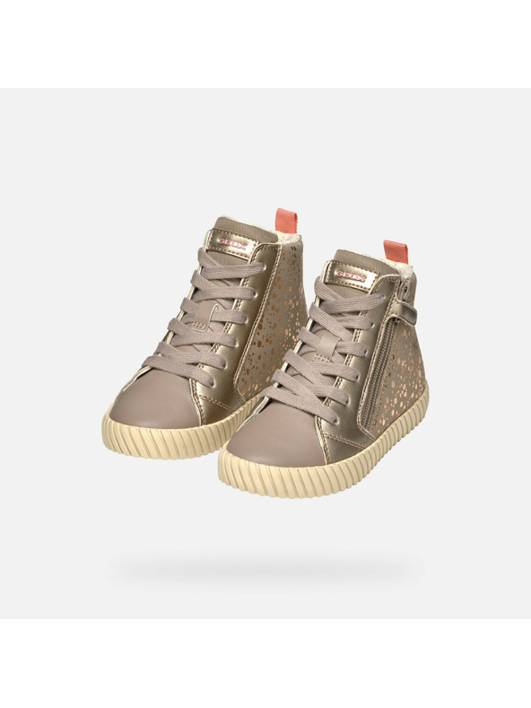 Geox Bézs lány sportcipő Geox Mirroless
