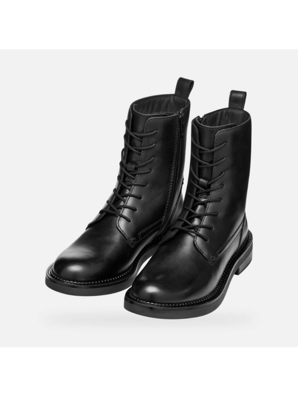 Geox Fekete női Geox Serilda bokacsizma